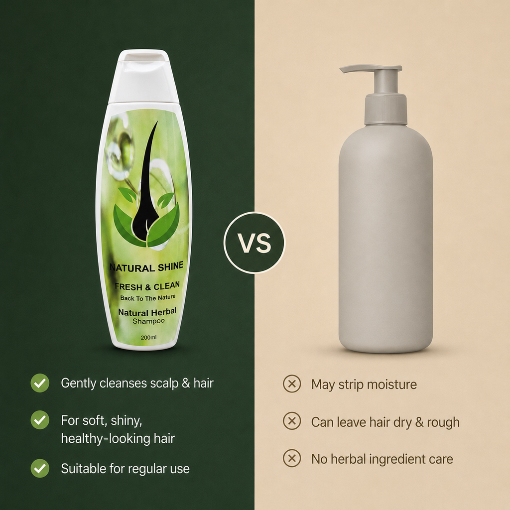 Natural Shine Fresh & Clean Herbal Shampoo