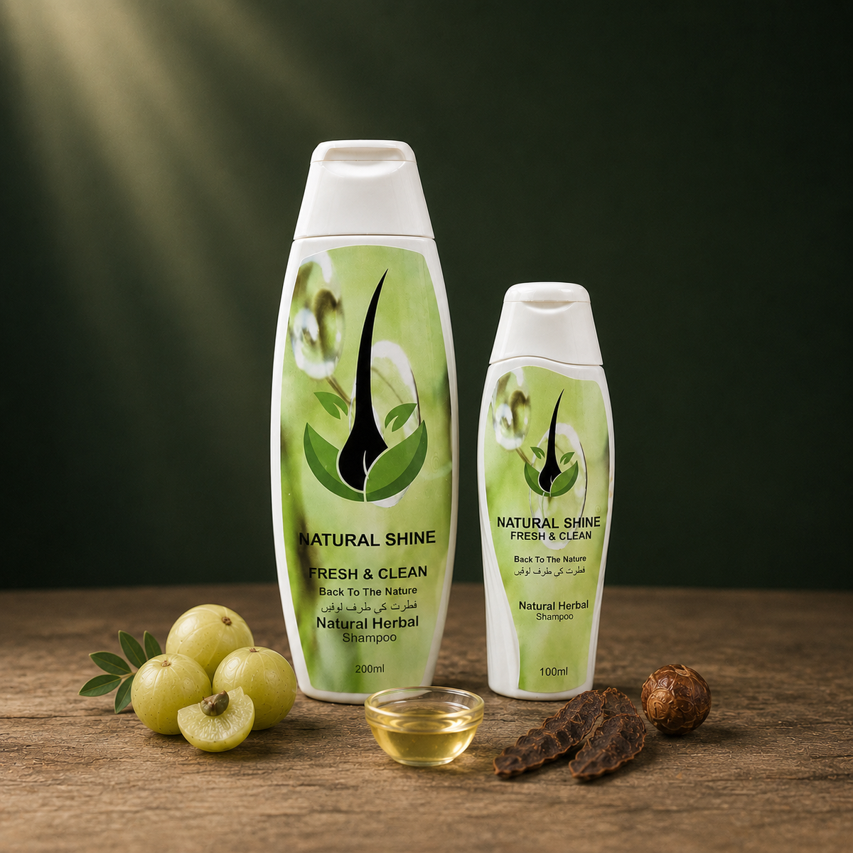 Natural Shine Fresh & Clean Herbal Shampoo